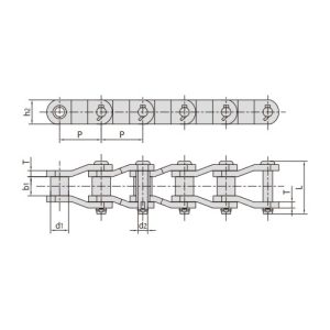 lanț de transmisie pentru sarcini grele