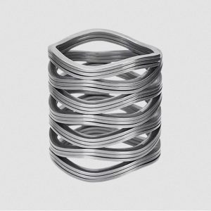 arc cu valuri împletite