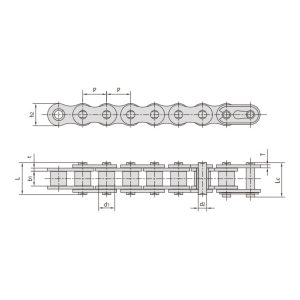 lanț de transmisie pentru motociclete