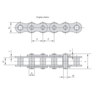 lanț motor motocicletă