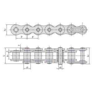 Lanț cu role O-Ring