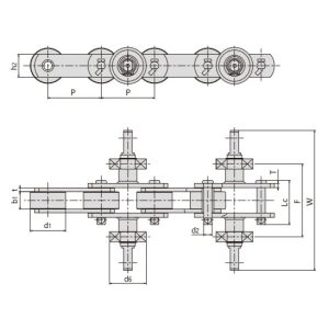 mănușă de cauciuc lanț transportor