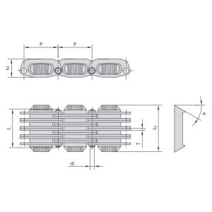 lanț autoformator de dinți