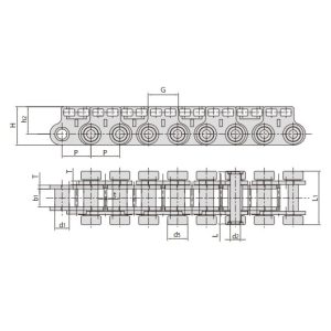 lanțuri pentru echipamente pentru panouri pe bază de lemn