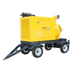 pompă mobilă diesel pentru ape uzate