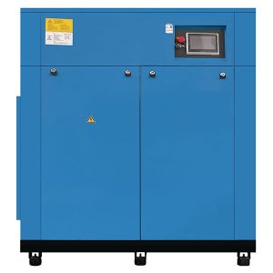 Compresor de aer cu șurub cu două trepte de conversie a frecvenței PM