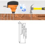 ciocan pneumatic cu cuie de palmier