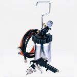 pistol de pulverizare cu rezervor sub presiune