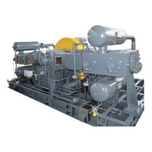 compresor alternativ montat pe skid