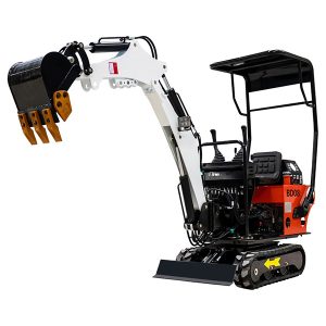 mini-excavator pe șenile 0,8 tone