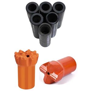 Bit cu buton de retragere cu filet T38 și centrul adâncit