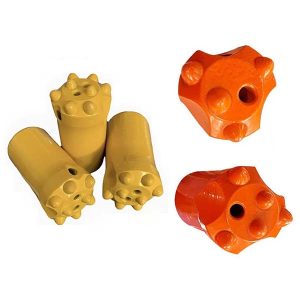 burghiu conic cu capete rotunde pentru unelte de foraj în rocă cu ciocan superior