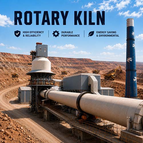 sistem de incinerare cu cuptor rotativ